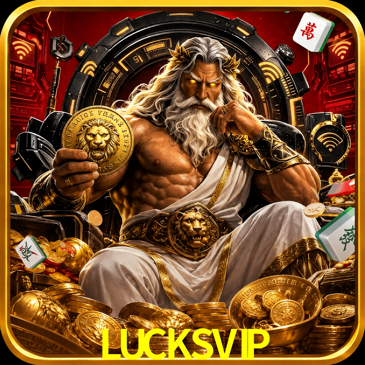 LUCKSVIP APK v4.7.5 - Screenshot fitur notifikasi push update terbaru